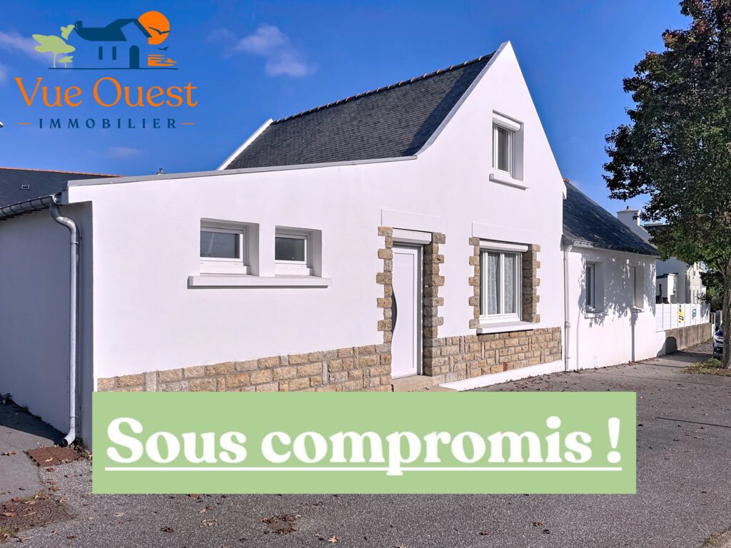 MERLEVENEZ - Maisonnette sur terrain de plus de 650m²