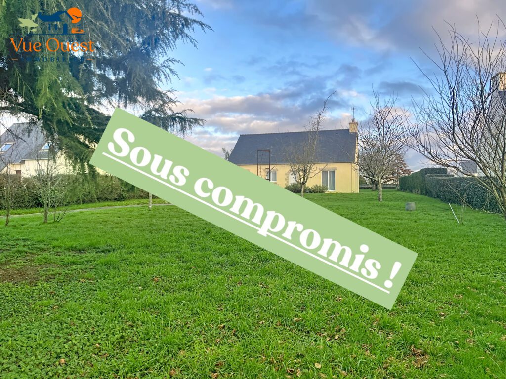 MERLEVENEZ - Maison avec sous-sol sur terrain de 1 850m²