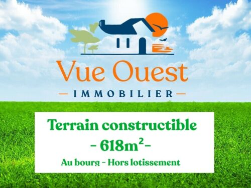 Terrain Constructible 618m² (+accès en indivision)